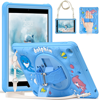Étui de tablette pour enfants unique et adorable, résistant aux chocs, robuste, pour iPad 10,2 pouces 10e génération