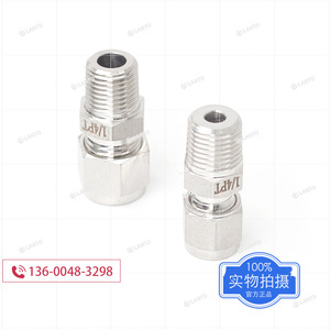 By-Lok 316L เกจวัดความดันท่อปลอกเหล็กสแตนเลส PT ภายนอก1/4 - Product Image 2