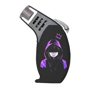 Encendedores de Antorcha Inclinados de Gas Recargables, Resistentes al Viento, con Llama Azul, Personalizables con Logotipos, Tendencia 2025, Regalos Empresariales - Product Image 2