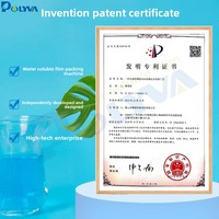 Dosettes de lessive liquide concentrée Polyva Système de fabrication de dosettes de détergent entièrement automatique