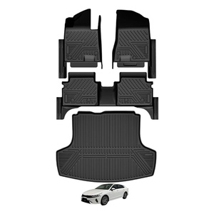 Tapis de sol de haute qualité 5D TPE pour Kia K5, version inodore et antidérapante pour la protection du sol - Product Image 3
