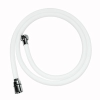 Tuyau de douche en PVC de haute qualité résistant à la rouille, flexible haute pression, design moderne, garantie 1 an, tuyau de robinet de salle de bain
