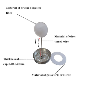60 118 237 473 947ml kim loại vòng tinplate dính dauber lon thiếc cho thực phẩm đóng hộp - Product Image 3