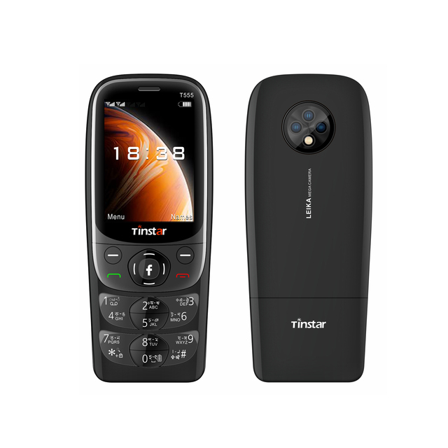 X12 2.4 Inch Mobile Phone With Camera Flashlight Colorful Keypad GSM Dual Sim Cards Voice Change Feature Phone