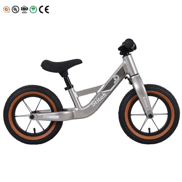 JOYKIE STITCH Customizable 12 Inch Kids Balance Bike with Alloy Frame and Fork for 1-9 Years Boys and Girls