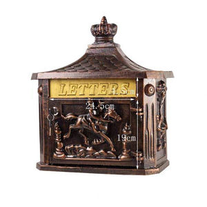 Buzón de correo de aluminio hecho en China de acero duradero montado en la pared e independiente para fines de correo - Product Image 1