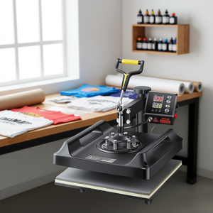 Machine de Presse à Chaud 8 en 1 Noire 15 x 15 Pouces, Ensemble de Presse à Sublimation - Product Image 2