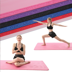 Esterilla de <span class=keywords><strong>yoga</strong></span> NBR engrosada, ensanchada y alargada <span class=keywords><strong>para</strong></span> mujeres <span class=keywords><strong>principiantes</strong></span>, equipo de esterilla de baile <span class=keywords><strong>para</strong></span> hombres en casa - Product Image 4