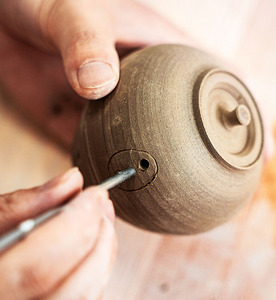 LISI Lot <span class=keywords><strong>de</strong></span> 5 poinçons à cercle en acier inoxydable pour <span class=keywords><strong>sculpture</strong></span> sur argile et poterie, certifiés CE, 11 cm et 13,5 cm, pour le bricolage - Product Image 6