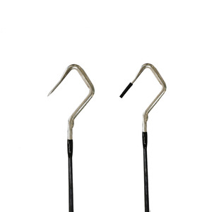 Gaff da pesca in fibra di vetro con gancio in acciaio inossidabile - Product Image 2