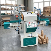 Machine à mortaiser semi-automatique Mustang MS3112, 380V triphasé, moteur 2800 tr/min, capacité de perçage 5-35 mm