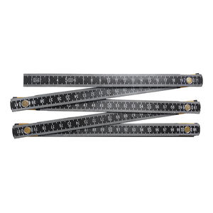 Chuyên Nghiệp Trung Quốc Nhà Máy Tùy Chỉnh Hợp Kim Nhôm Kim Loại Gấp Cai Trị 1M 2M 10 Gấp 200Cm Gấp Cai Trị Với Logo - Product Image 2