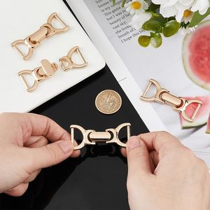 Lot de fermoirs métalliques à boucle en X avec double anneau en D et fermoir torsadé pour sacs DIY - Product Image 3