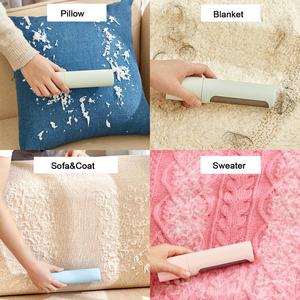 Üretici toptan çok renkler tiftik yapışkan bisiklet köpek kedi pet saç çıkarıcı rulo - Product Image 3