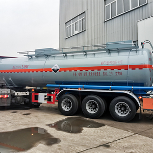 Vente d'usine de transporteur de semi-remorque de réservoir de cargaison en acier résistant à la corrosion de grand volume avec le prix favorable - Product Image 5