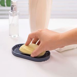 Bamboo Kitchen Sponge Holder with Silicone <b>Soap</b> Tray Dish Bathroom <b>Sets</b> Organizer and <b>Soap</b> Saver - Product Image 5