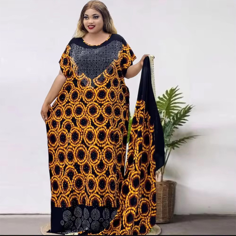 Dashiki Dress Plus Size Stylish African Clothing for Women