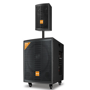 Subwoofer Audio Professionnel NDR 15 Pouces Extérieur Haute Performance avec LED RGB, pour Enceinte Bluetooth à Batterie, Idéal pour Soirées Dansantes - Product Image 1