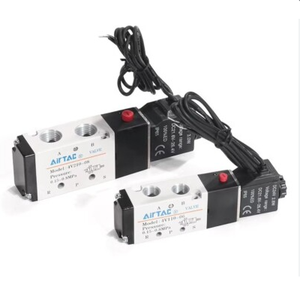 Vanne solénoïde pneumatique Airtac 4M310-10 5 voies 2 positions Namur, commande pneumatique 24V 110V 220V, hydraulique - Product Image 1
