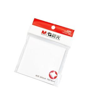 M&G <b>Sticky</b> <b>Notes</b> 80 Pages 76X76mm Square White Self Adhesive For Office Student Study - Product Image 1