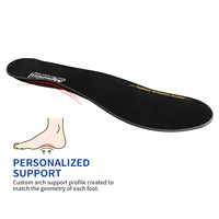 Correction du pied chauffant personnalisé personnalisé Semelle intérieure en plastique thermo moulable Insert d'orthèses pour pieds