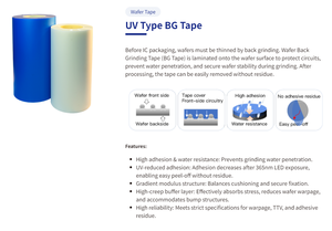 Ruban de meulage arrière à haute adhérence pour le traitement des semi-conducteurs, UT260-DL, 12 "-100M (330mm x 100M) - Product Image 2