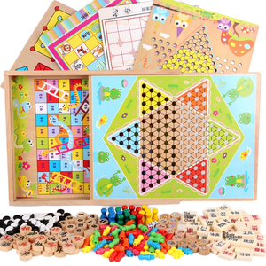 Venta Directa de Fábrica: Juguetes Educativos de Madera para Niños de 4 a 6 Años - Damas, Ajedrez Volador, Xjy Chess, Juego de Mesa con Caja de Colores Yunhe - Product Image 4