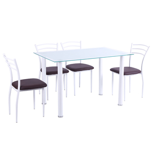 Miễn Phí Mẫu Phòng Màu Đen 8 Chỗ Ngồi Marble Top Vogue Hoàng Gia Thiết Kế <span class=keywords><strong>Glass</strong></span> <span class=keywords><strong>Elegant</strong></span> Bộ Bàn Ăn - Product Image 2