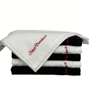 Customized Logo 100% Combed Cotton <b>Terry</b> <b>Towel</b> 600GSM Super Absorbency Solid Color Eco-Friendly Skin-Friendly Bath Hand <b>Towel</b> - Product Image 1