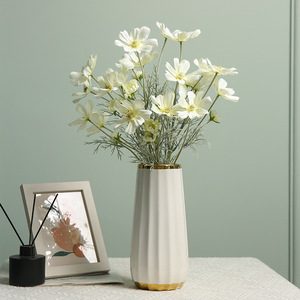 ดอกเดซี่ประดิษฐ์จากผ้าไหม ตกแต่งงานแต่งงานและบ้านสไตล์คอสมอส - Product Image 3