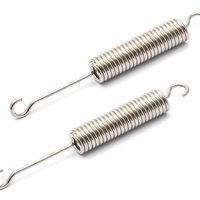 Ressorts d'extension en zinc à ressort en métal de haute qualité