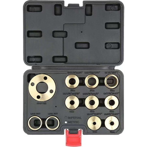 11pcs Router Bushing Guide <b>Set</b> 10-30mm Metric Imperial Steel Industrial <b>Hand</b> <b>Tool</b> Kit OEM ODM KHC Brand 1 Year Warranty - Product Image 1