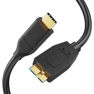Directo de fábrica USB C a Micro B <span class=keywords><strong>Cable</strong></span> de transmisión de datos 10Gbps Velocidad <span class=keywords><strong>Disco</strong></span> <span class=keywords><strong>duro</strong></span> <span class=keywords><strong>externo</strong></span> Tejido - Product Image 1