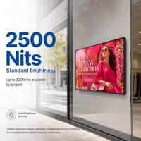 Écran LCD numérique haute luminosité Gemdragon 32-86 pouces pour vitrine de magasin de détail