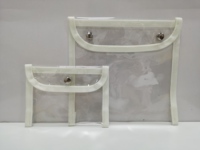 Pochette de rangement légère matelassée en PVC pour cosmétiques, petite pochette cadeau avec fermeture à glissière, sac de voyage pour articles de toilette, bijoux et lunettes