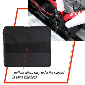 NOOYAH Sac de transport pour vélo, protection de manivelle, rembourrage pour vélo de <span class=keywords><strong>route</strong></span> VTT, étui de voyage, support pour équipement de cyclisme, accessoires - Product Image 5