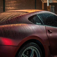 Film de protection de peinture automobile en vinyle chromé rouge romance WRAPMASTER 1,52*17 mètres PET