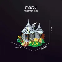 DK 6036 2026 MOC City Creative Enchanted Cottage, Kit de Modelo con Luz LED, Ladrillos de Construcción, Regalos, 1101 Piezas, Juego de Bloques de Construcción