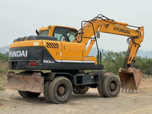 Excavadoras de ruedas Hyundai 150 W-9 de servicio pesado Excavadora de buen rendimiento Excavadora de segunda mano Hyundai 150 W-9 de alta calidad - Product Image 2