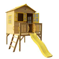 Cabane de jardin en bois, maison de jeu personnalisée de haute qualité pour enfants