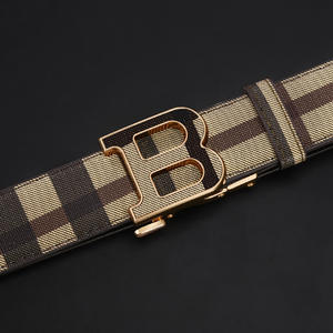 Herren Automatikgürtel aus Geprägtem Echtem Rindsleder Business Baoli Gürtel für Junge Männer - Product Image 6