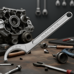 Fasano FG 38 Hook Wrench For Automotive Repair <b>Tools</b> - Product Image 3