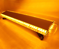 Barra de Luces Estroboscópicas Ámbar de Advertencia de Emergencia de 46 Pulgadas (117 cm) para Quitanieves, Señalización de Tráfico, Vehículos de Emergencia y Construcción
