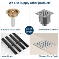 Drain de caniveau personnalisable en acier inoxydable 304, longueur 3,3 pieds, classe de charge D, pour patio, piscine et allée