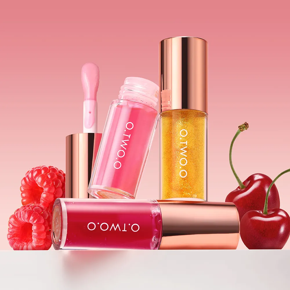 O.TW O.O 크리스탈 샤이니 립글로스 유통 업체 및 고객을 위한 보습 립 오일 립스틱