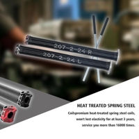 Ressort de porte de garage haute durabilité, ressort de torsion et d'extension robuste pour l'équilibrage de levage de porte de garage, pièces de rechange