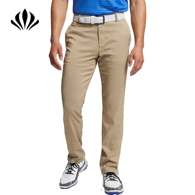 OEM New Wholesale Hochwertige gerade Hose Spandex Polyester Chino Hose Formelle lässige Golfhose für Männer