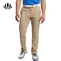 OEM Nouveau Vente en gros Pantalon droit de haute qualité Pantalon chino en polyester élasthanne Pantalon de golf décontracté pour hommes