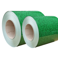Bobine d'acier PPGL prélaqué avec revêtement PVDF haute résistance aux intempéries, bobine d'acier Galvalume prépeinte couleur pour la construction extérieure