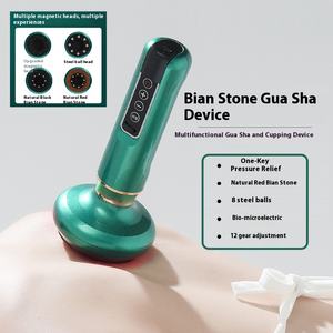 6/12 niveaux électrique ventouses masseur vide <span class=keywords><strong>ventouse</strong></span> GuaSha <span class=keywords><strong>Anti</strong></span> <span class=keywords><strong>Cellulite</strong></span> grattage chauffage corps minceur Massage thérapie - Product Image 4